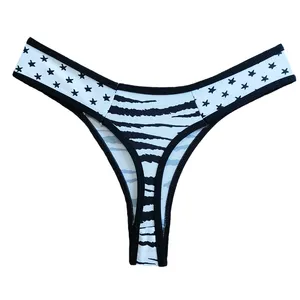 شورت زنانه مدل باریک طرح ببری کد AS1350