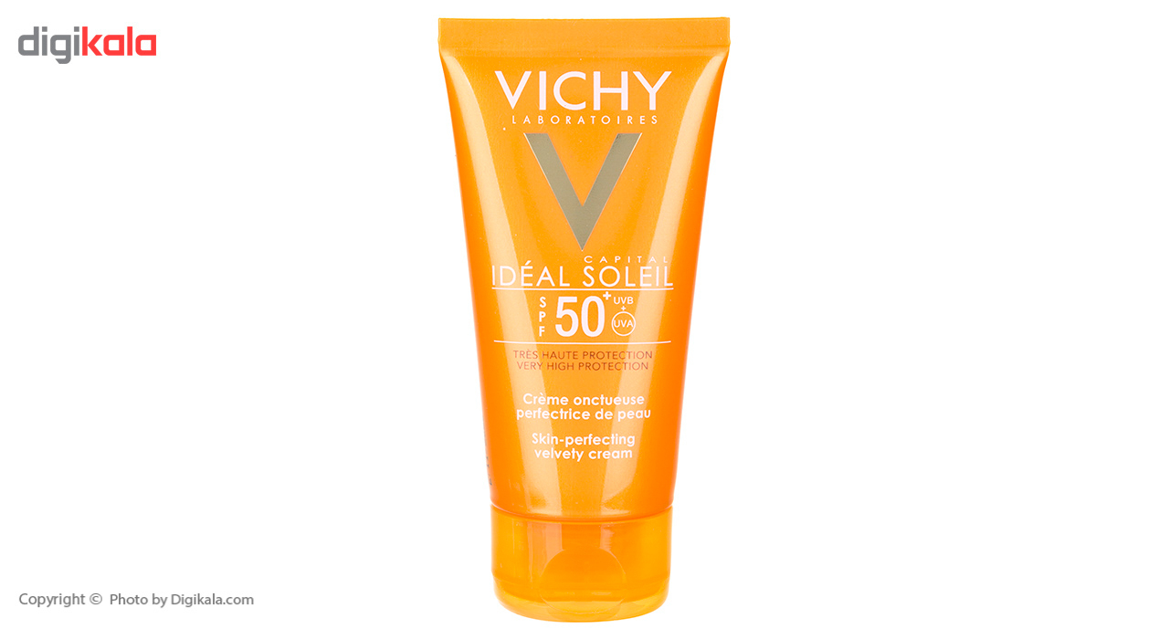 کرم ضد آفتاب ویشی با +SPF50 حجم 50 میلی لیتر بسته 2 عددی