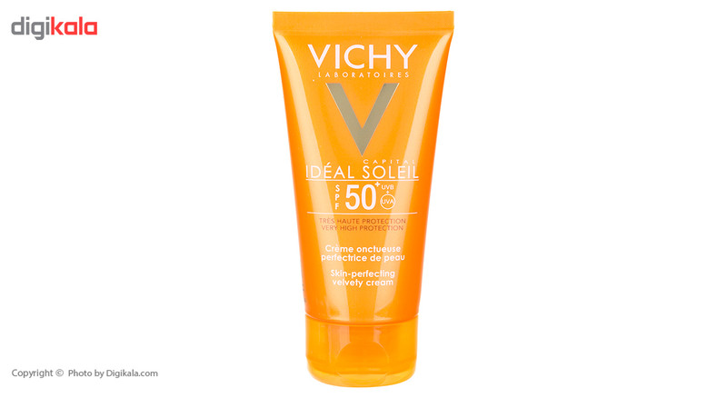 کرم ضد آفتاب ویشی با +SPF50 حجم 50 میلی لیتر بسته 2 عددی
