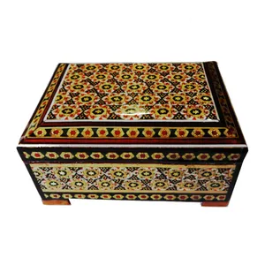 جعبه جواهر خاتم کاری مدل Ja01