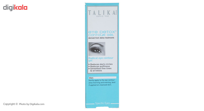 ژل دور چشم تالیکا مدل Eye Detox Contour Gel حجم 1.8 میلی لیتر