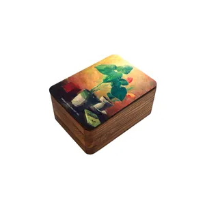 جعبه هدیه چوبی آزاکو مدل BR4-015
