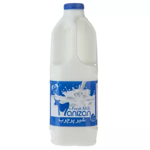 شیر پرچرب مانیزان مقدار 2 لیتر