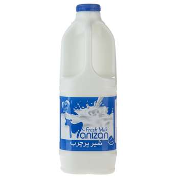 شیر پرچرب مانیزان مقدار 2 لیتر