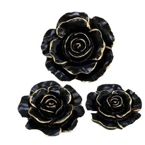 دیوارکوب مدل گل رز مجموعه 3 عددی