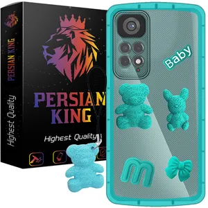 Persian King Baby 22 Cover For Xiaomi Redmi Note 11 Pro 4G / Redmi Note 11 Pro 5G with a hanging strap