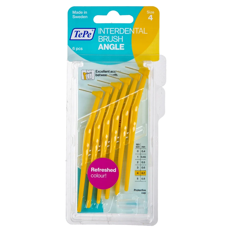 مسواک بین دندانی انگل سایز 4 بسته 6 عددی