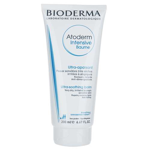 بالم التیام بخش و ترمیم کننده بایودرما مدل Atoderm Intensive حجم 200 میلی لیتر