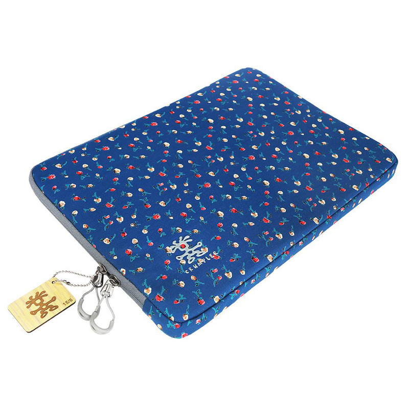 کاور کرامپلر مدل The Grip CR15 طرح Flower مناسب برای مک بوک 15 اینچی
