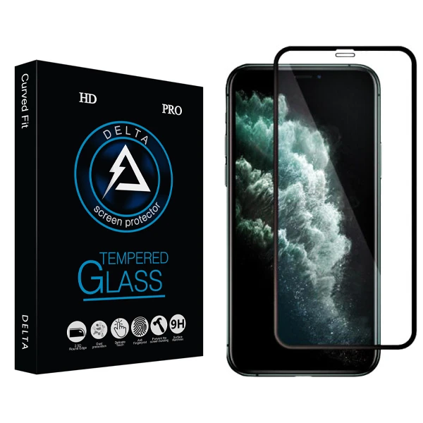 محافظ صفحه نمایش سرامیکی مات دلتا مدل PRO مناسب برای گوشی موبایل اپل Iphone 11
