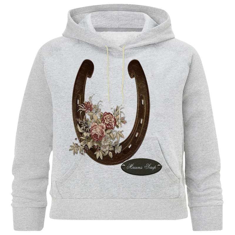 هودی دخترانه مدل کد M 322 گل