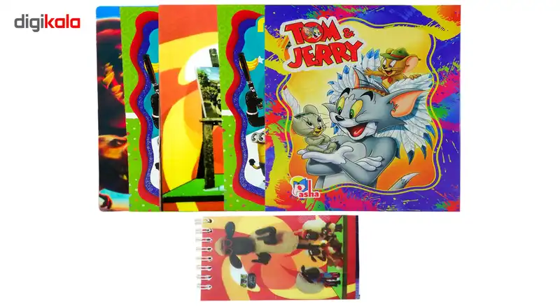 ست لوازم تحریر کد 10014 مجموعه 6 عددی