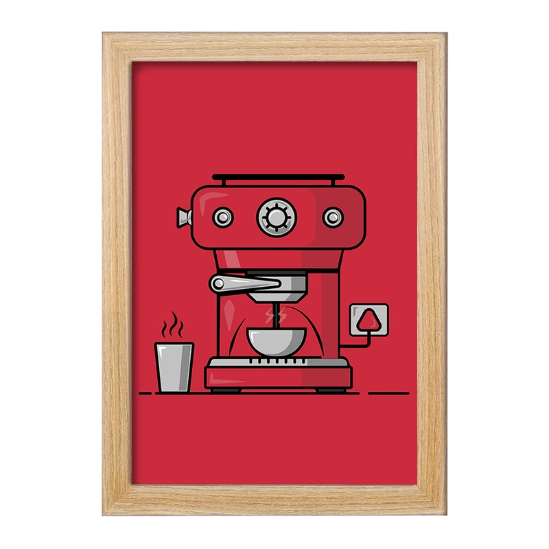 تابلو خندالو مدل دستگاه قهوه ساز کد 27622