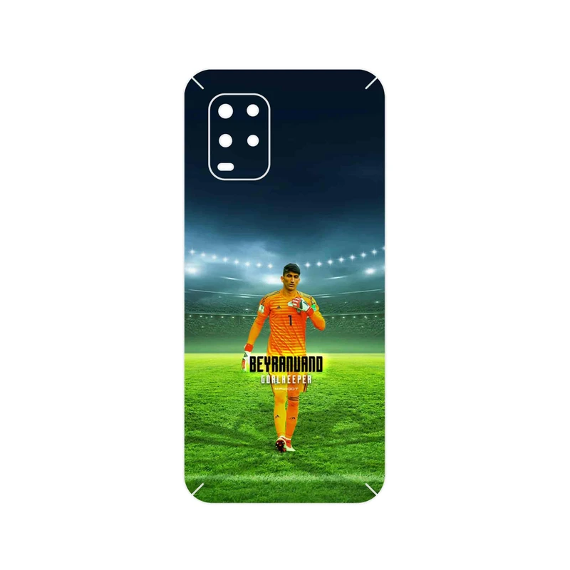 برچسب پوششی ماهوت مدل Alireza Beiranvand مناسب برای گوشی موبایل شیائومی Mi 10 Lite 5G