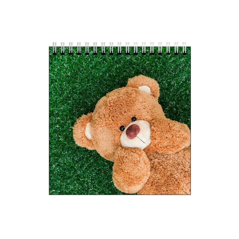 دفتر طراحی طرح خرس در چمن کد 2072500