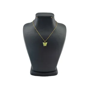 گردنبند دخترانه مدل پروانه طبیعت