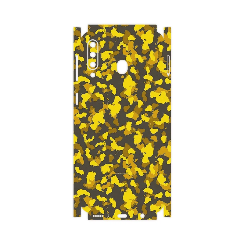 برچسب پوششی ماهوت مدل Yellow Infantry Army-FullSkin مناسب برای گوشی موبایل سامسونگ Galaxy M30