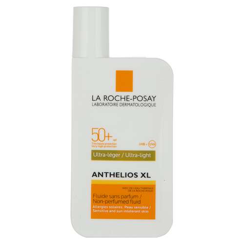 کرم ضد آفتاب بدون رنگ لاروش پوزای spf 50 مدل Ultra Light مناسب پوست های حساس حجم 50 میلی لیتر