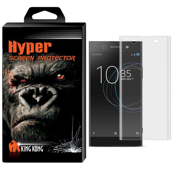 محافظ صفحه نمایش تی پی یو کینگ کونگ مدل Hyper Fullcover مناسب برای گوشی سونی اکسپریا XA1 Ultra محافظ صفحه نمایش تی پی یو کینگ کونگ مدل Hyper Fullcover مناسب برای گوشی سونی اکسپریا XA1 Ultra