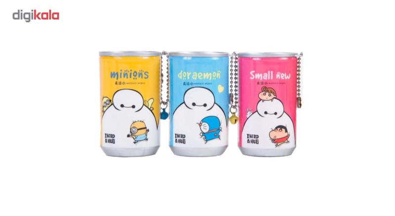 دستمال مرطوب مدل I need a hug بسته 90 عددی