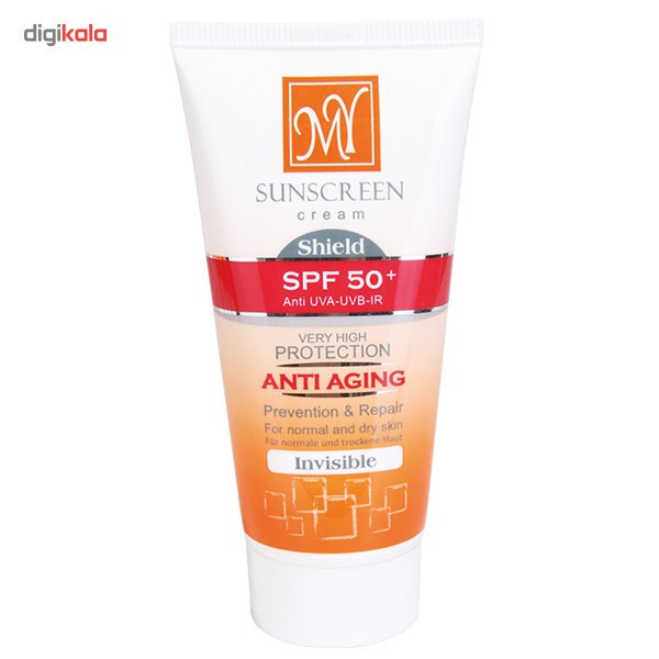 کرم ضد آفتاب ضد چروک شیلد مای SPF50+ کرم ضد آفتاب ضد چروک شیلد مای SPF50+