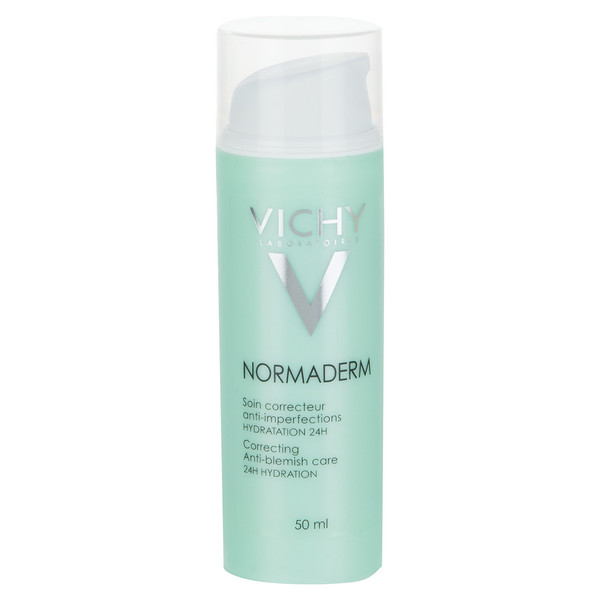 کرم ضد جوش و مرطوب کننده ویشی سری Normaderm مدل Anti Blemish Care حجم 50 میلی لیتر
