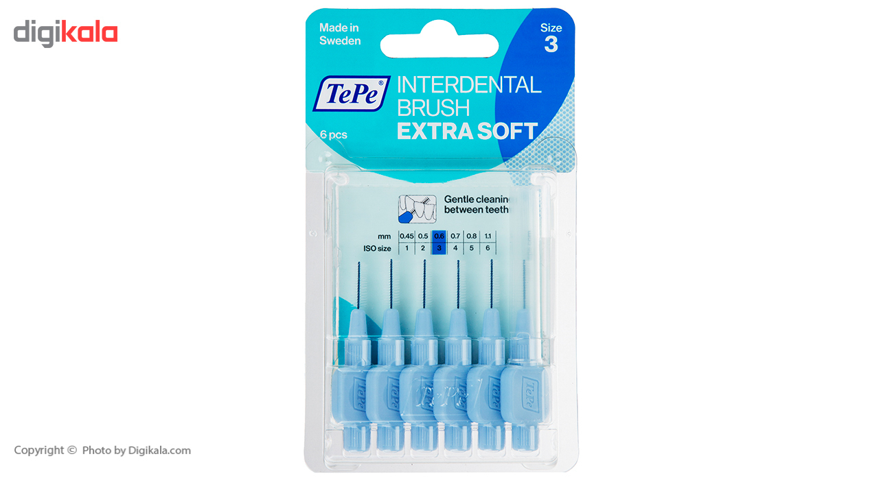 مسواک بین دندانی تپه مدل Extra Soft سایز 3