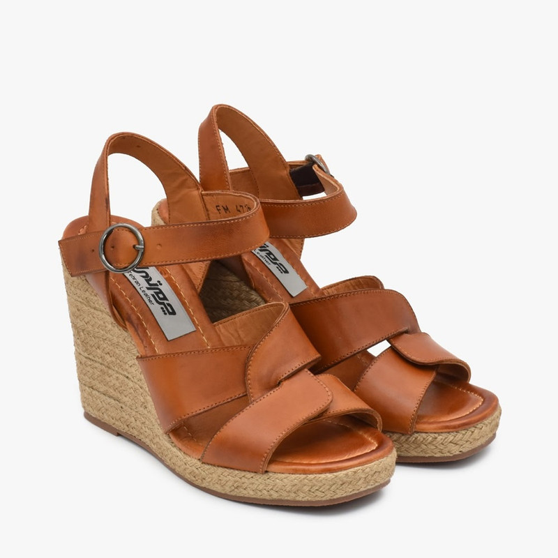 صندل زنانه چرم تهران مدل E42A