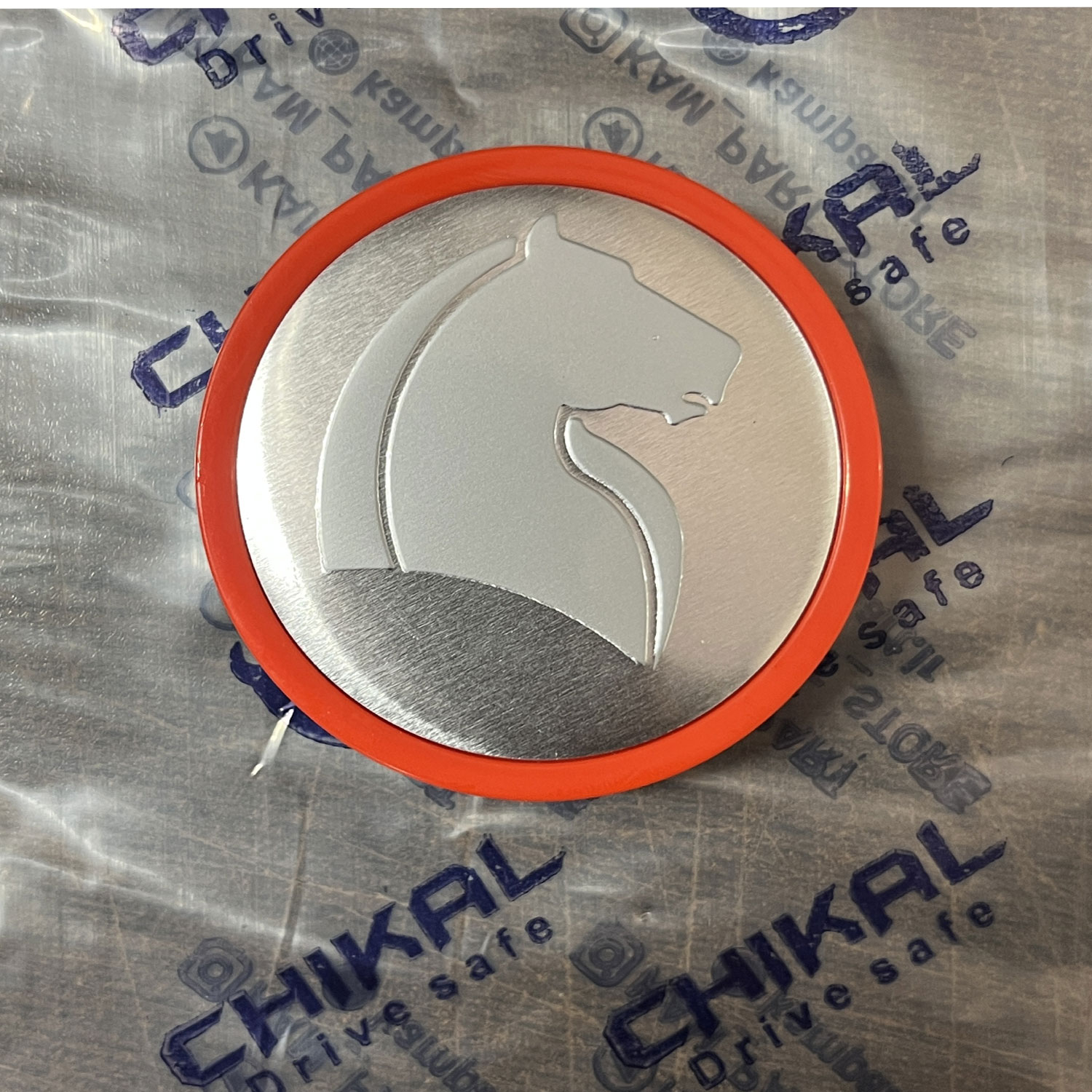 درپوش رینگ خودرو چیکال مدل P-1077-RD مناسب برای دنا بسته 4 عددی
