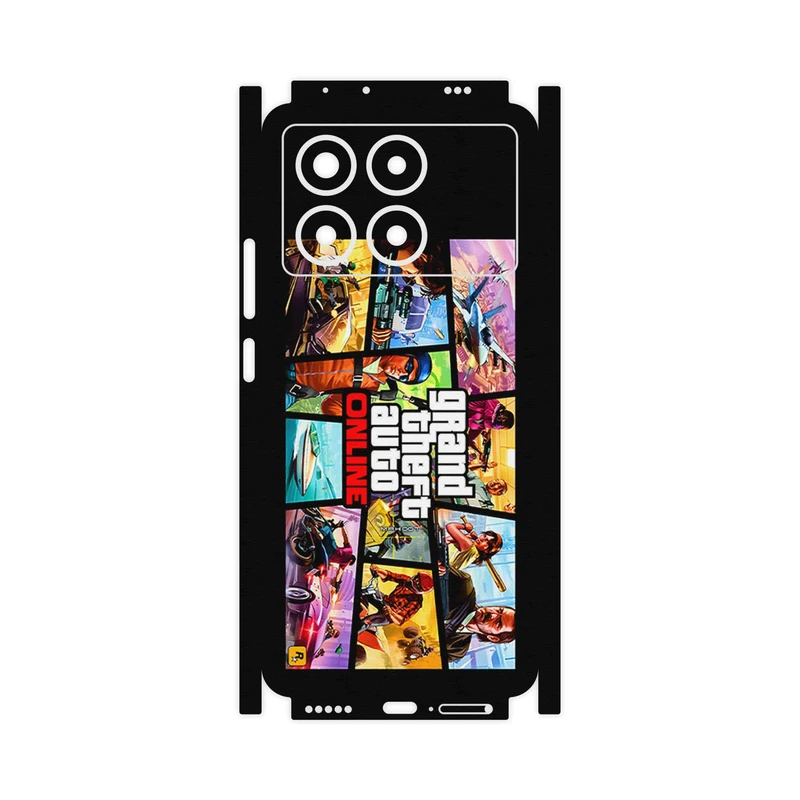 برچسب پوششی ماهوت مدل GTA Online Game Series-FullSkin مناسب برای گوشی موبایل شیائومی Poco X6 Pro
