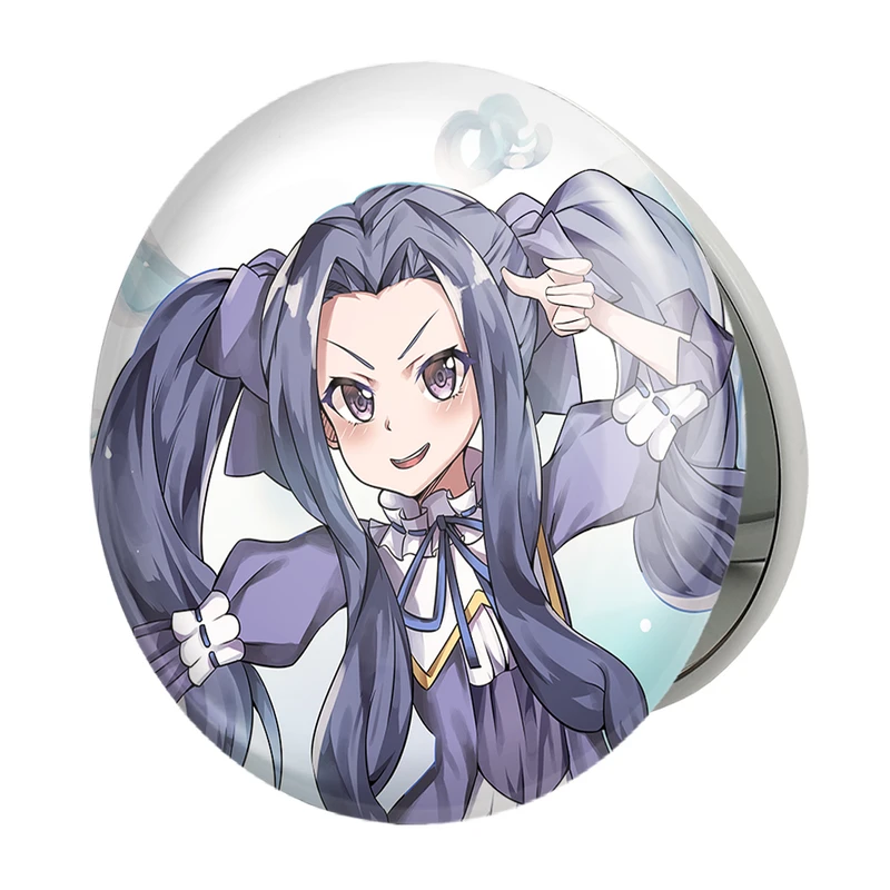 آینه جیبی خندالو طرح ملتی انیمه ظهور قهرمان سپر مدل تاشو کد 15947 