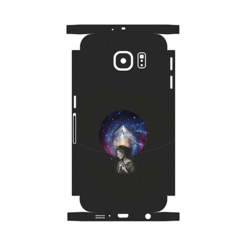 برچسب پوششی ماهوت مدل Collage of surreal Portrait of Women 3-FullSkin مناسب برای گوشی موبایل سامسونگ Galaxy S6 Edge