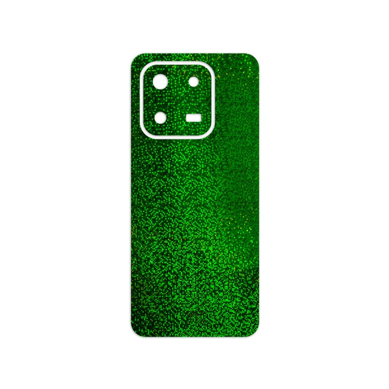 برچسب پوششی ماهوت مدل Green-Holographic مناسب برای گوشی موبایل آنر X7d 4G