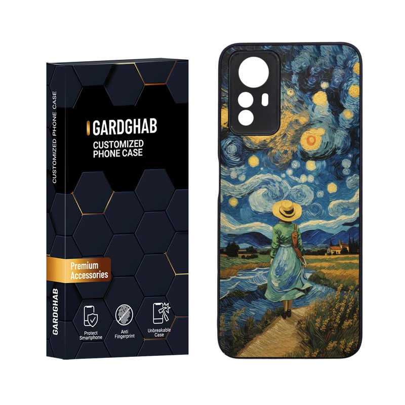 کاور گارد قاب مدل هنری مناسب برای گوشی موبایل شیائومی Redmi Note 12s 4G