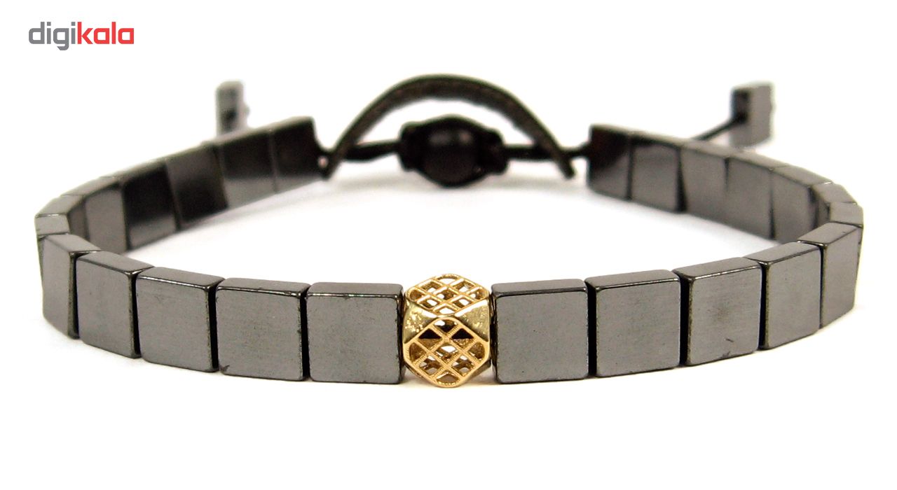 دستبند طلا 18 عیار زنانه مانچو مدل bfg563 -  - 3
