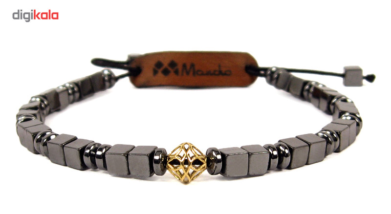 دستبند طلا 18عیار مردانه مانچو مدل BFG564