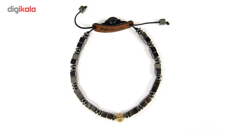 دستبند طلا 18عیار مردانه مانچو مدل BFG564