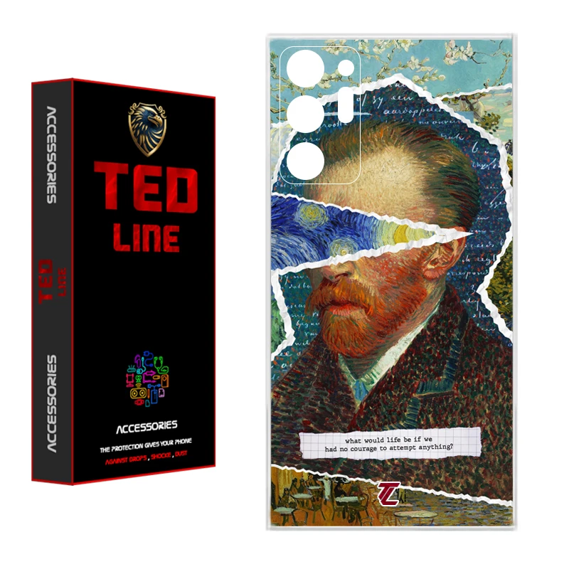 کاور تد لاین طرح ونگوگ کد 1115 مناسب برای گوشی موبایل سامسونگ Galaxy Note 20 Ultra