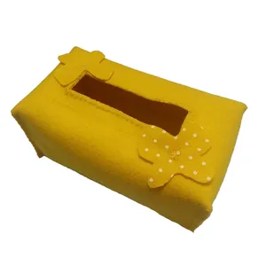 کاور نمدی دستمال کاغذی شیما مدل Butterfly