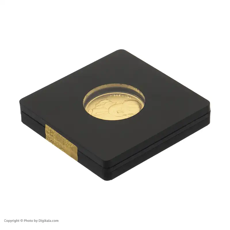 شمش طلای 24 عیار نقش برجسته طرح آرام جان مادر