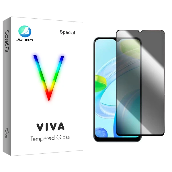 محافظ صفحه نمایش حریم شخصی جانبو مدل Viva مناسب برای گوشی موبایل ریلمی C30