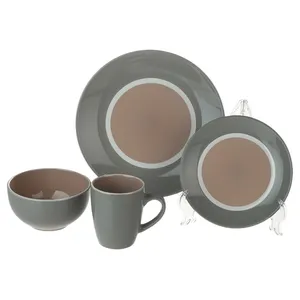 سرویس غذاخوری 16 پارچه استون ور مدل ST7208-GY