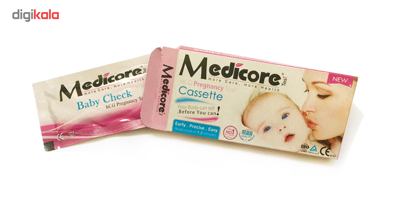 تست بارداری بی بی چک Medicore مدل Cassette ۹۹.۸٪