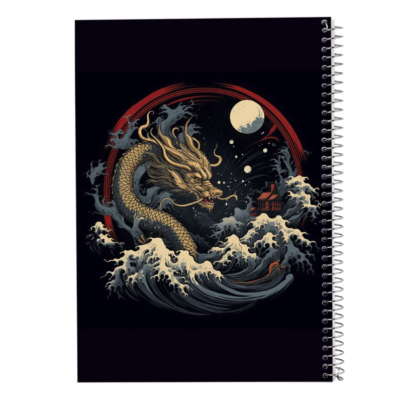 دفتر مشق 50 برگ مدوپد مدل Vindland Saga کد DF3277