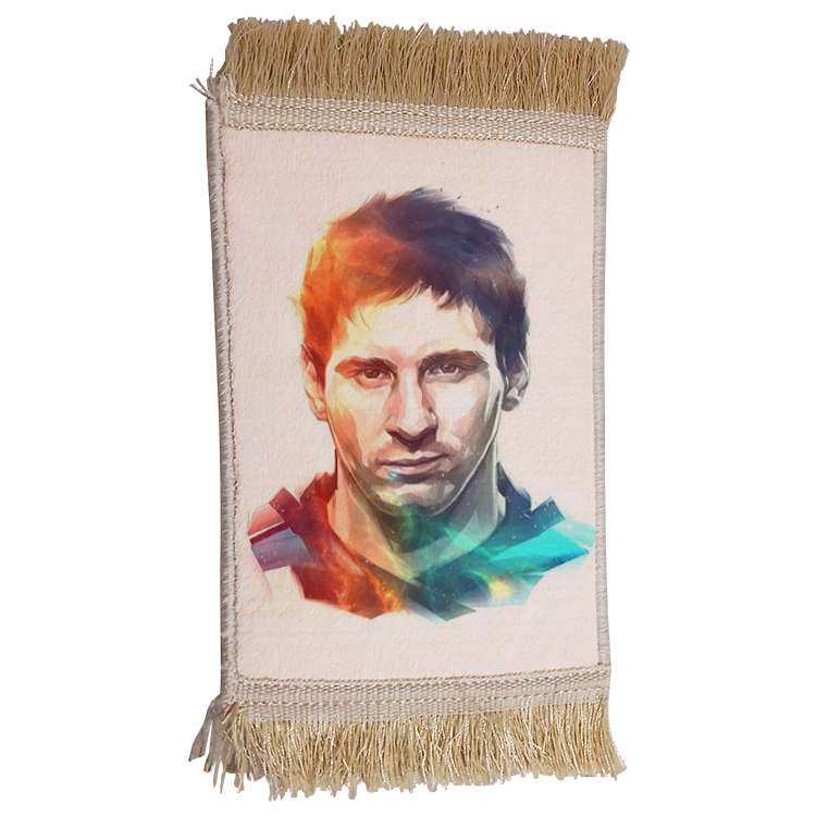 فرش ماشینی دیوارکوب مدل مسی کد 19