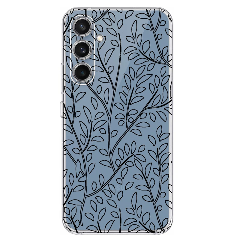 کاور مگافون طرح برگ مدل C45-B مناسب برای گوشی موبایل سامسونگ Galaxy S23 FE