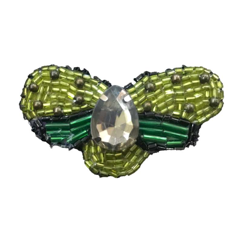 گل سینه زنانه مدل جواهر دوزی مدل 2200 گل سینه زنانه مدل جواهر دوزی مدل 2200