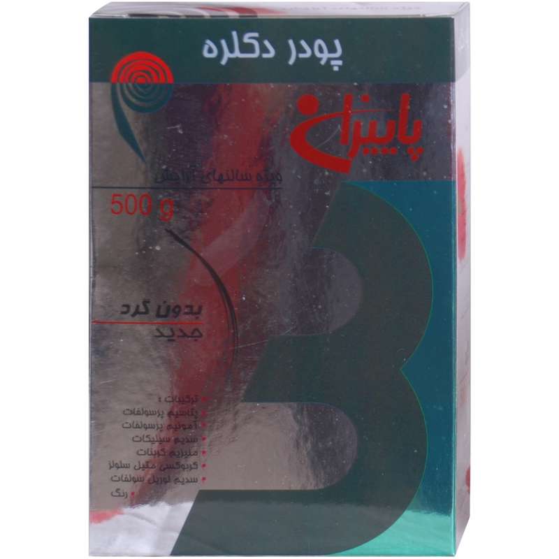 پودر بی رنگ کننده مو پاییزان حجم 500 گرم