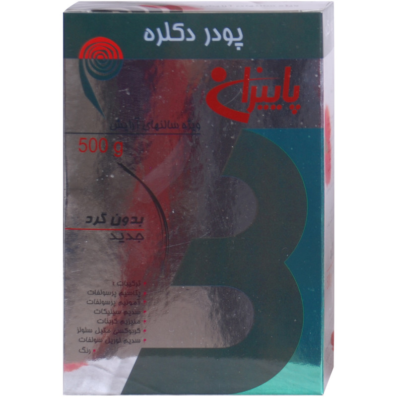 پودر بی رنگ کننده مو پاییزان حجم 500 گرم