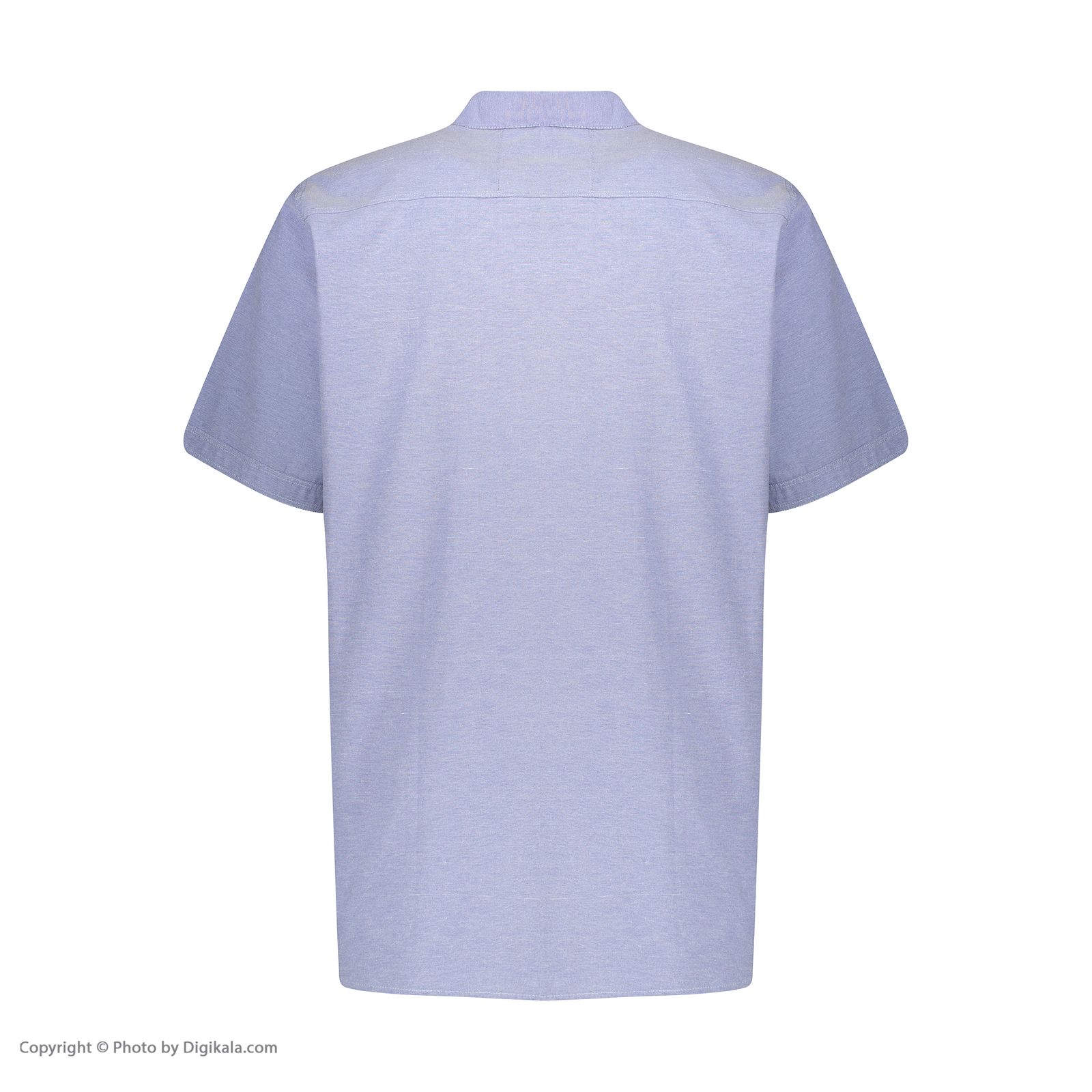 پیراهن آستین کوتاه مردانه نیو نیل مدل PM107-BLUE -  - 4